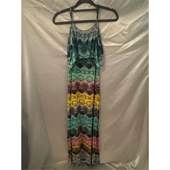 ☔️ Girls Spaghetti Strap Dress - Picture 1 of 3